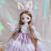 Poupée Bjd de 30cm, ensemble de vêtements habillé avec vêtements, jouets pour enfants, cadeau pour filles, nouveauté 1/6