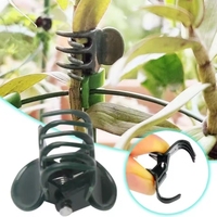 100 pièces pinces pour plantes de jardin Support en plastique pince à tige d'orchidée pour légumes de vigne fleur liée faisceau branche serrage outil de jardin