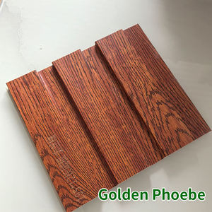 Panneau mural écologique en bois, grille en bois imperméable, série grain de bois, design moderne minimaliste, usage commercial et domestique, garantie 5 ans - Product Image 1