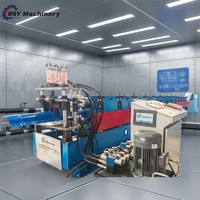 Machine de formage à froid automatique professionnelle pour la fabrication de capuchons de toit en aluminium et zinc à grande vitesse
