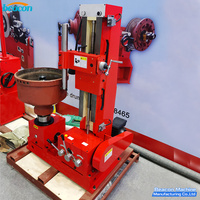 Máquina Vertical para Rectificar Tambores de Freno, Máquina de Corte de Discos de Freno para Reparación de Tambores de Freno de Camiones Pesados, Autobuses y Camiones
