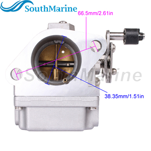 Moteur de bateau 3301-821854T5 3301-821854T20 Carburateur central pour Mercury Mariner 40HP 45HP 55HP 60HP 2 temps 3 cylindres - Product Image 6