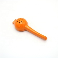 Presse-agrumes manuel antidérapant en aluminium, couleur Orange, citron, citron, Orange, avec Logo imprimé personnalisé