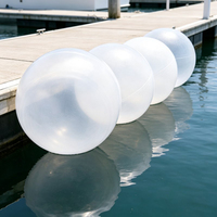 Boule flottante creuse en plastique, boule creuse en plastique pour petit réservoir chimique de laboratoire