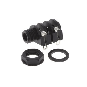 Proveedor DE SERVICIOS DE One Stop Kitting, conector de Audio de barril de auriculares de 6,35mm, Conector de teléfono Mono MJ63032A, ojales de soldadura - Product Image 1