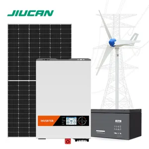 Jiucan sıcak satış fabrika doğrudan fiyat 220 volt rüzgar jeneratörü aerogen rüzgar jeneratörü ev 5kw 10kw 15kw 5kw rüzgar türbini için