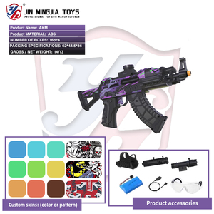 Pistolets électriques AKM Jel Splash Blash MP5 jouets pour garçons balles souples <span class=keywords><strong>jeu</strong></span> de tir en plein air jouet électronique en plastique idée cadeau - Product Image 4