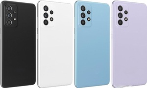 Amsung <span class=keywords><strong>A52</strong></span> 4G <span class=keywords><strong>LTE</strong></span> SM-A525U1 128GB กล้อง RAM 4GB ชุดสมาร์ทโฟนแอนดรอยด์64 MP อุปกรณ์เสริมครบชุด - Product Image 6