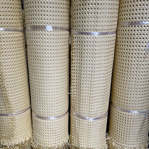 Fabrieks Groothandel Synthetische Rotan Roll Natuurlijke Kleur Rotan Cane Webbing Plastic Rotan Geweven Rol - Product Image 3
