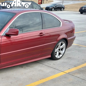 HS E46 Auto parte alettone posteriore ABS fibra di carbonio Look originale stile di fabbrica Spoiler posteriore per <span class=keywords><strong>BMW</strong></span> <span class=keywords><strong>serie</strong></span> 3 E46 <span class=keywords><strong>2</strong></span> porte coupé 1998-2006 - Product Image 4