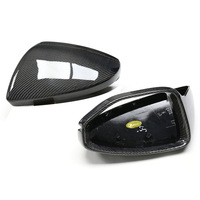 Cover Spion Mobil Serat Karbon Custom Fit, Pengganti Tutup Spion Samping untuk Audi A6 C8 S6 RS6 A7 S7 RS7 A8 Aksesoris