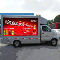 Écran LED extérieur P8/Véhicule/Van/Remorque/Camion monté Affichage LED P6 P8 P10 Publicité mobile