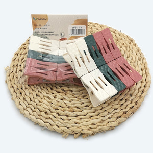 Paquete de 10 Pinzas de Plástico para Ropa, Multifuncionales, Resistentes al Viento, para Secar Ropa - Product Image 4