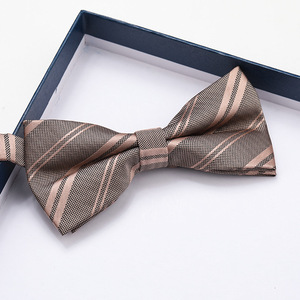 Corbatas de Moño Ajustables para Hombre, con Diseño de Puntos, Rayas y Cuadros, para Bodas, Fiestas, Niños y Niñas - Product Image 3