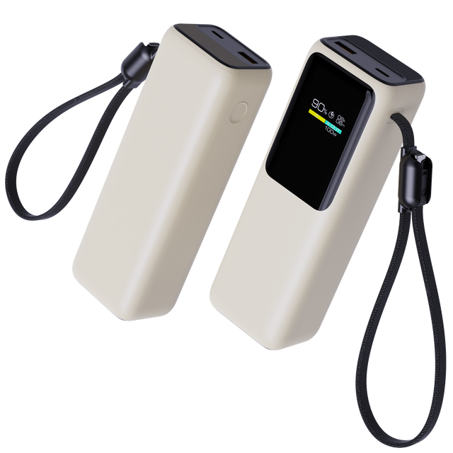 20000mAh Laptop Power Bank 100W PD Fast Charging Portable Charger, 4Battery Pack with TFT Color Screen for Smartphones