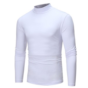 PASUXI Vente en Gros Nouvelle Collection Automne Chandails <span class=keywords><strong>Homme</strong></span> Grande Taille Haut de Gamme <span class=keywords><strong>Col</strong></span> <span class=keywords><strong>Montant</strong></span> Tricoté Décontracté Couleur Unie Chaud - Product Image 3