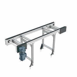 Flat Belt Conveyor Stainless Steel/Nylon/PVC Belts Anti-static Oil Resistant Adjustable Speed (Max 20m/min) Customizable - Product Image 1