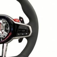Maßgefertigtes Heiz- und Vibrations-Leder-Sportlenkrad mit LED für G-Serien-Modelle G01-G30/F90-F93 2018-2024 (2-Jahres-Garantie)