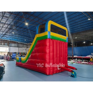 Châteaux gonflables commerciaux combinés avec toboggan pour enfants, fabriqués en Chine, pour la location - Product Image 6