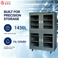 Sécheuse industrielle GRD 1430CF-4, commande intelligente par micro-ordinateur, déshumidification constante, stockage de composants électroniques