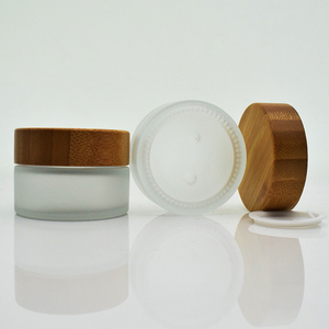 Flacon de crème pour bébé, lotion pour le visage, rechargeable, écologique, durable, en bambou et plastique, soin naturel pour hommes - Product Image 4