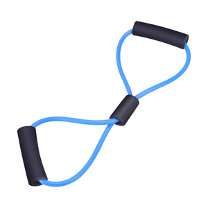 Bande de résistance en latex en forme de 8 pour femmes, entraîneur de poitrine, ouvre-<span class=keywords><strong>épaule</strong></span>s, étirements du cou et du dos, bandes d'<span class=keywords><strong>exercice</strong></span> - Product Image 5