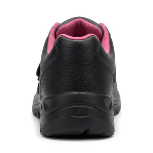 Chaussures de sécurité confortables pour femmes, bottes de travail à bout en acier, antidérapantes, légères, chaussures de protection pour le travail au bureau, en usine et en entrepôt - Product Image 5