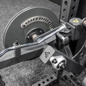 Máquina de gimnasio multifunción 2 en 1 de titanio para extensión <span class=keywords><strong>y</strong></span> flexión de <span class=keywords><strong>piernas</strong></span> sentado, con acero de alta resistencia de 3 mm <span class=keywords><strong>y</strong></span> pila de pesas de 300 lb - Product Image 4