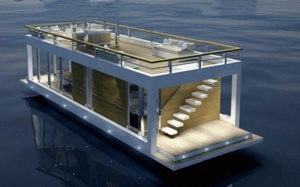 11m alu maison bateau ponton pour passager touristique - Product Image 4