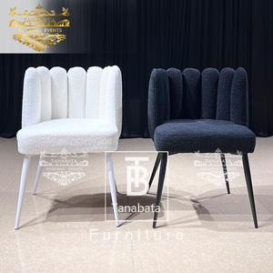 Comedor restaurante terciopelo negro chaise lounge boda sofá silla eventos - Product Image 5