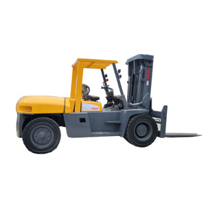 TCM 10TON Moteur diesel de chariot élévateur importé d'origine Machine de manutention à bas prix de haute qualité Prix bon marché Chariot élévateur d'occasion à vendre - Product Image 1