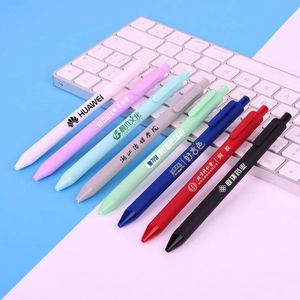 Stylo publicitaire en plastique à bille, mignon, coloré, avec logo personnalisé, idéal comme cadeau promotionnel - Product Image 3