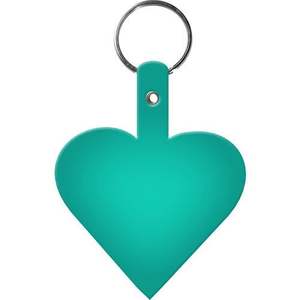 Porte-clés <span class=keywords><strong>en</strong></span> PVC souple <span class=keywords><strong>en</strong></span> forme de cœur, cadeaux promotionnels pour couples, cadeaux d'entreprise, cadeaux de mariage, impression de logo personnalisée - Product Image 3