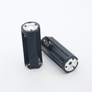 Soporte para pilas AAA de 3 celdas, 4.5V, cilíndrico, con parte superior plana, para linterna - Product Image 1