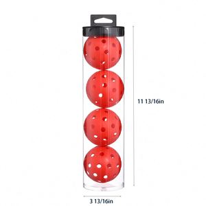 4-Pack Pickleball Ball Set Kids 40 Holes Age Group Specific Sports Product for Children - Product Image 2