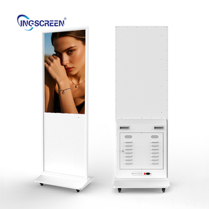 Ingscreen 32 inch kỹ thuật số biển quảng cáo <span class=keywords><strong>LCD</strong></span> hồng ngoại ngang kiosk kỹ thuật số biển hiển thị tầng thường vụ kiosk - Product Image 2