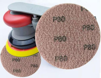 Disques abrasifs en maille de 5 pouces (125 mm) avec fixation auto-agrippante, feuilles abrasives en papier pour le bois, le métal, la peinture, l'élimination de la rouille, outils de ponçage