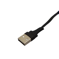 Cable USB Flexible Tipo-C Macho-Hembra de Doble Cabeza, Conductor de Cobre Puro, para Teléfono Móvil y Banco de Energía