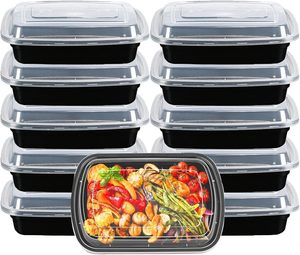 10oz-162oz/300ml-4800ml Large Size Disposable Circular Lunch Box with Lid PP Material Restaurant Use <b>Takeaway</b> <b>Container</b> - Product Image 1