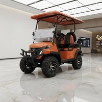 Chariot utilitaire électrique polyvalent, buggy de plage et voiturette de golf électrique pour le transport de touristes dans les centres de villégiature, les parcs et les zones touristiques