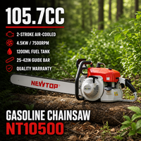 Tronçonneuse à essence haute puissance 105,7 cm³ 4,5 kW 070 NT10500 pour la coupe du bois