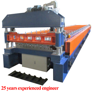 Trung Quốc của vật liệu xây dựng mạ kẽm tấm mái nhà sản xuất máy hiệu quả cao ngói làm cho máy móc - Product Image 1