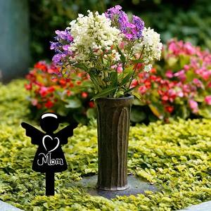 Placche di angelo all'aperto impermeabili per la casa e il cortile del cimitero con decorazioni per tombe da giardino con segni simpatizzanti - Product Image 3