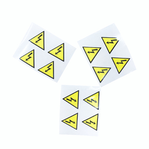 Tùy Chỉnh Không Thấm Nước Dính Cảnh Báo Nhãn Phân Hủy Sinh Học Nhiệt Độ Cao Chịu Mài Mòn Pet Cảnh Báo Bóng Thận Thận - Product Image 5