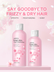 LAIKOU JAPAN SAKURA HAIR CONDITIONER 100ML ครีมนวดผมสูตรซ่อมแซมผมแห้งเสีย ให้ผมเรียบลื่น เงางาม สำหรับผมหยิก - Product Image 6