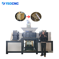 Trituradora de Plástico y Metal de Doble Eje YSDCNC en Oferta Especial