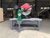 Machine de découpe de pierre de marbre de granit de banc pour le traitement de carrelage