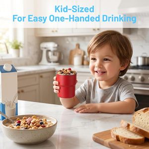 Stackable 304 Stainless Steel Step <b>Cup</b> 300ml 10oz Reusable Metal Tumbler for Coffee Beer Water Daily Use - Product Image 5