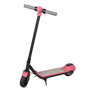Trottinette électrique pour enfants 24V pliable, hauteur réglable, pour les 6-12 ans, utilisation en extérieur, rose, gris, vert, bleu - Product Image 1