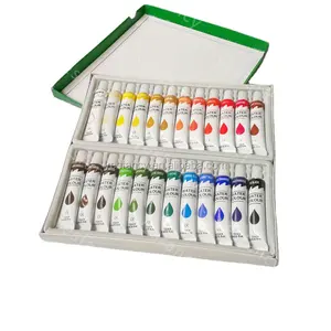 Conjunto líquido de aquarela 24 cores certificado
